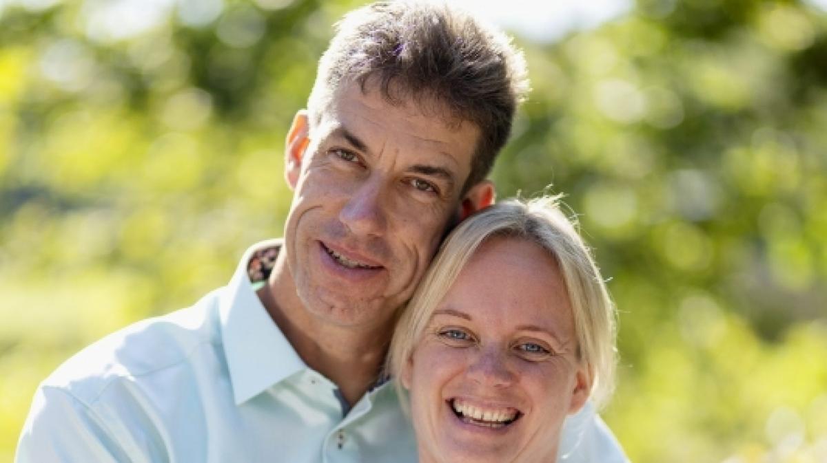 Ammenkuhhalter J&ouml;rg und Patricia lernten sich 2022 bei "Bauer sucht Frau". (Foto)