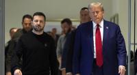 Wolodymyr Selenskyj und Donald Trump während ihres Treffens im Trump Tower.