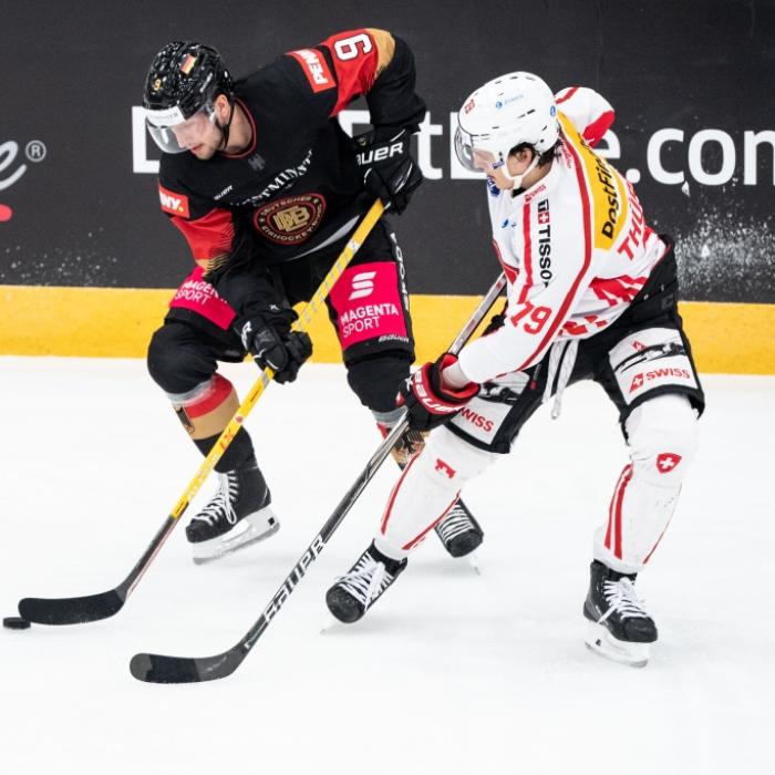 Deutsches Eishockey-Team gewinnt letzten WM-Test gegen Österreich