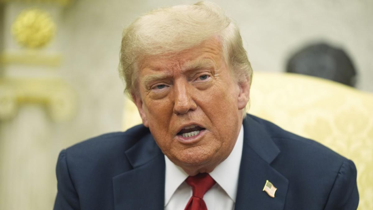 Donald Trump zeigt sich entt&auml;uscht von Wladimir Putin. (Foto)