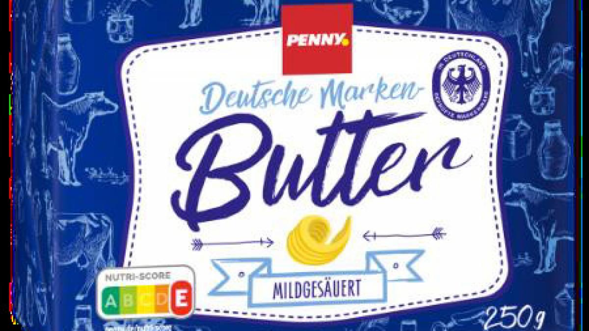 Bei Penny als "Deutsche Markenbutter, mildges&auml;uert" verkaufte Butter wird im Dezember 2024 zur&uuml;ckgerufen. (Foto)