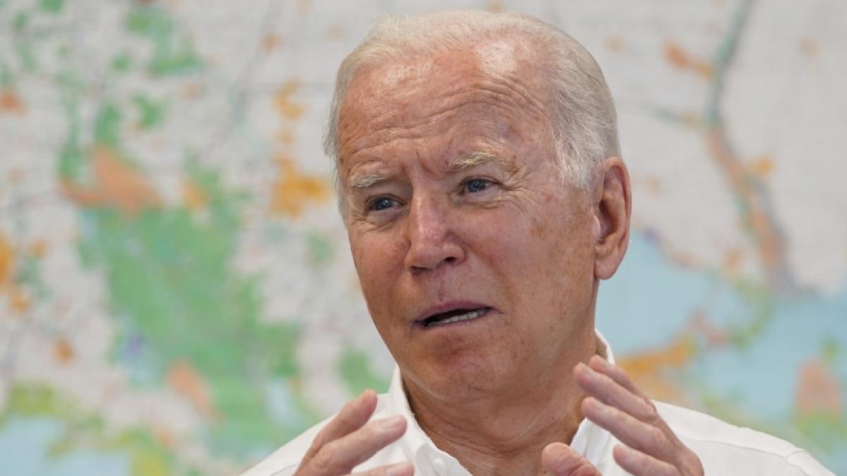 Joe Biden muss wieder einmal b&ouml;sen Spott hinnehmen. (Foto)