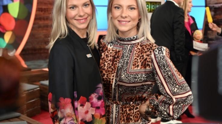 Cheyenne (links) und Valentina Pahde sorgten bei einer Berlinale-Party für Aufsehen.