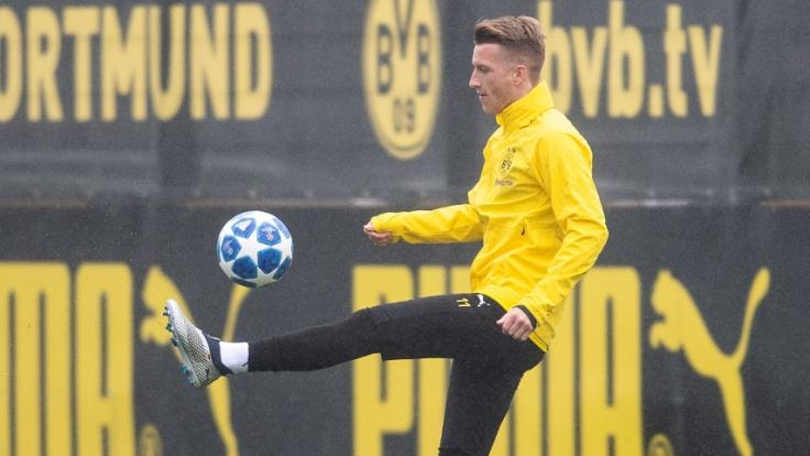 Marco Reus kehrt nach dreiwöchiger Zwangspause zurück ins BVB-Training.
