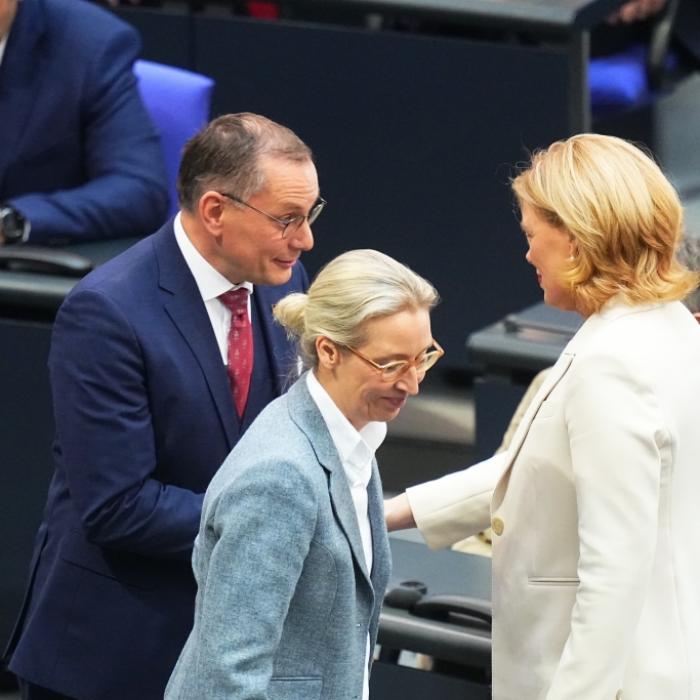 Sie droht Alice Weidel im Bundestag mit Rauswurf – 