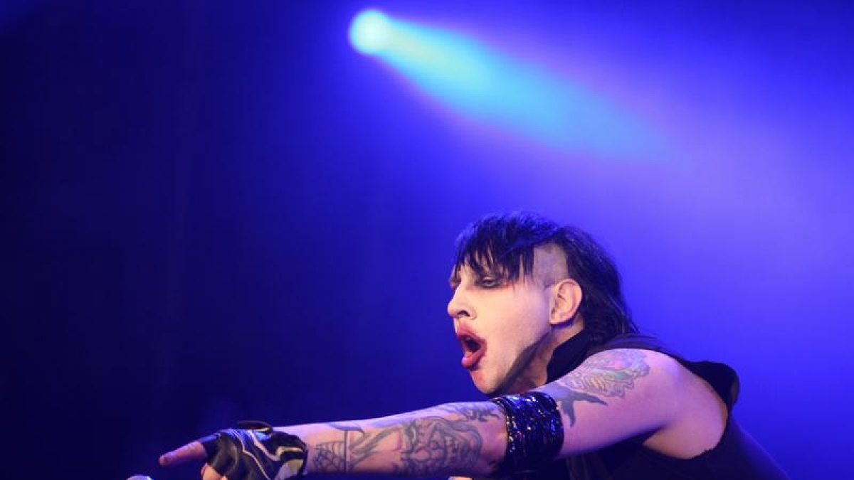 Auch Marilyn Manson ist beim M'era Luna Festival 2014 dabei. (Foto)