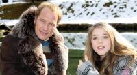 Markus Knüfken mit Film-Tochter Josefina Vilsmaier während einer Drehpause für den ARD-Film 