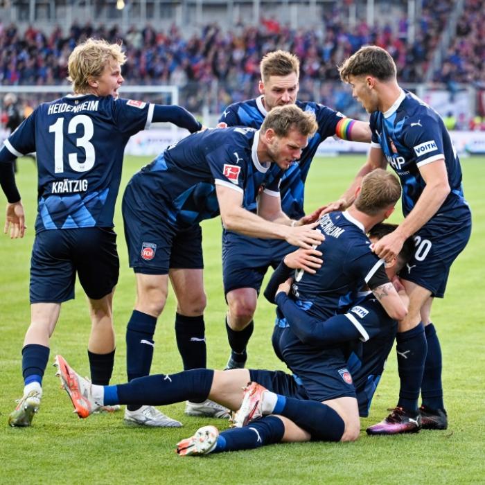 Last-Minute-Wahnsinn in Elversberg - Heidenheim bleibt in der Bundesliga