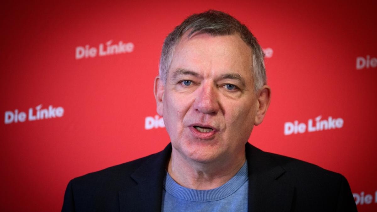 Jan van Aken ist noch bis Juni 2026 Linken-Parteivorsitzender. (Foto)