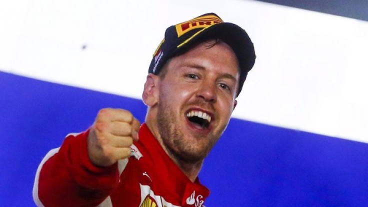 Sebastian Vettel ist bei Ferrari endlich angekommen.