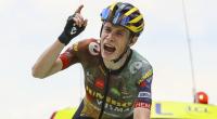 Radsportprofi Jonas Vingegaard hat allen Grund zum Jubeln: Nach seinem Triump beim Giro d'Italia 2026 hat der Däne alle Radsport-Grand-Tours gewonnen.
