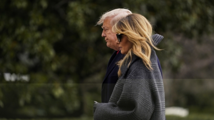 Gleich zwei Trennungen mussten die Trumps überwinden.