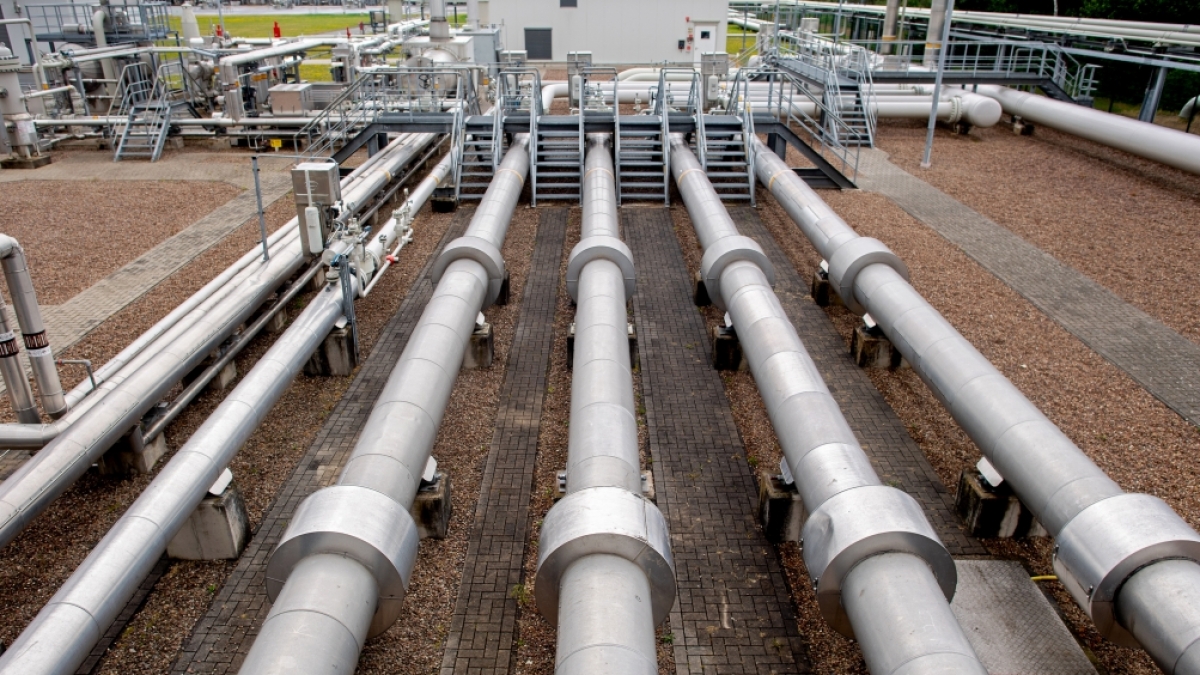 Gasspeicher-F&uuml;llstand in Deutschland aktuell (Foto)