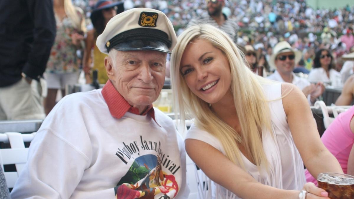 Crystal Hefner spricht &uuml;ber ihre Liebes-Beziehung zu Hugh Hefner. (Foto)