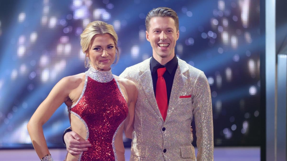 Valentina Pahde und Valentin Lusin landeten auf dem zweiten Platz. (Foto)