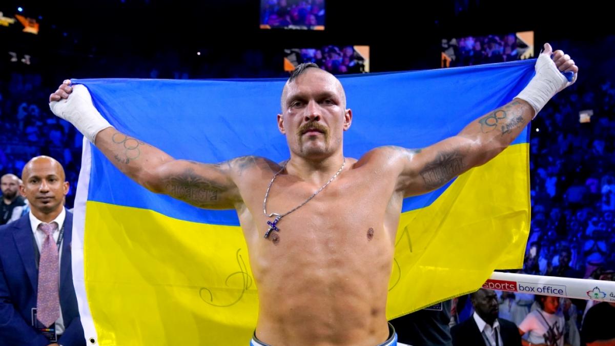 Oleksandr Usyk ist ein ukrainischer Profiboxer. (Foto)