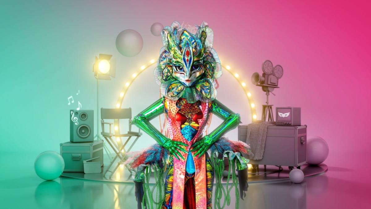 Hat den Planeten "Floristika Neun" gegen die "Masked Singer"-B&uuml;hne getauscht: Galax'SIS vereint die Bl&uuml;tenpracht der Pflanzenwelt mit au&szlig;erirdischem Charme. (Foto)