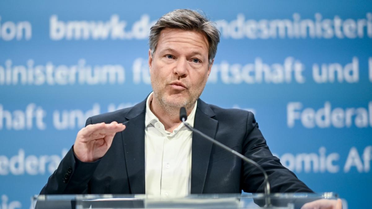 Robert Habeck wurde nach einer Rede zur B&uuml;rokratie in Deutschland kritisiert. (Foto)