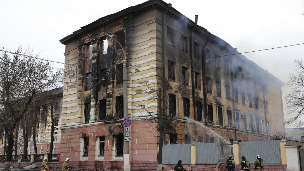 Bei einem Gro&szlig;brand in einem R&uuml;stungsbetrieb in Twer soll es mehrere Todesopfer gegeben haben. (Foto)