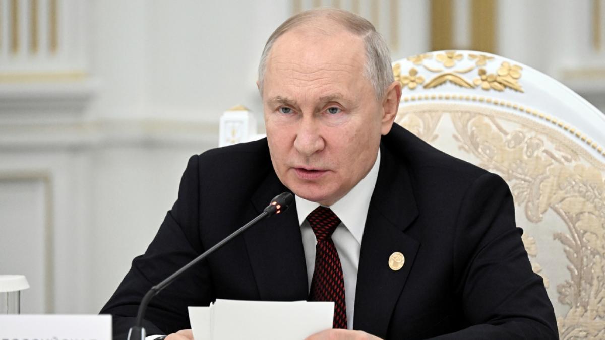Wladimir Putin soll angeblich schwer angeschlagen sein. (Foto)