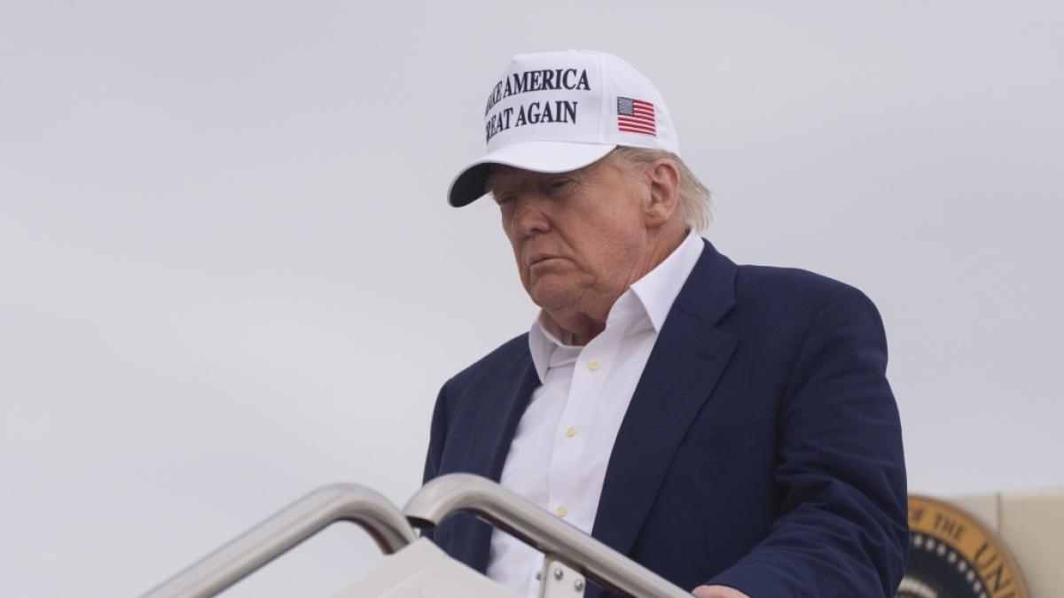 Donald Trump knickte nach einer Revolte der Republikaner ein. (Foto)