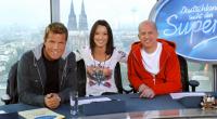 Dieter Bohlen, Anja Lukaseder und Heinz Henn 2006 bei einem Casting in Köln.