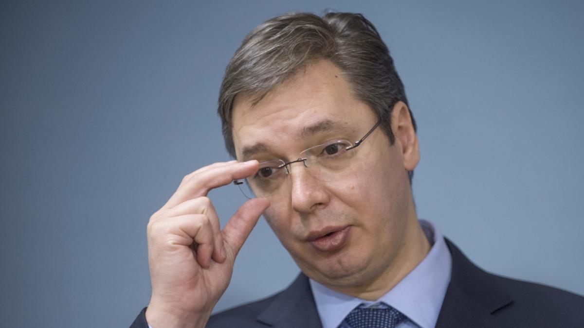 Der&nbsp;Serbien-Pr&auml;sident verst&ouml;rt mit seiner Kampf-Ansage im Netz. (Foto)