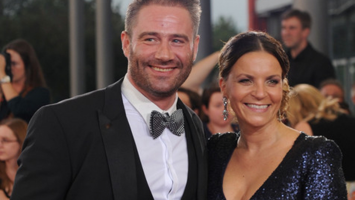 Sasha und seine Frau Julia R&ouml;ntgen, mit der er seit 2015 verheiratet ist. (Foto)