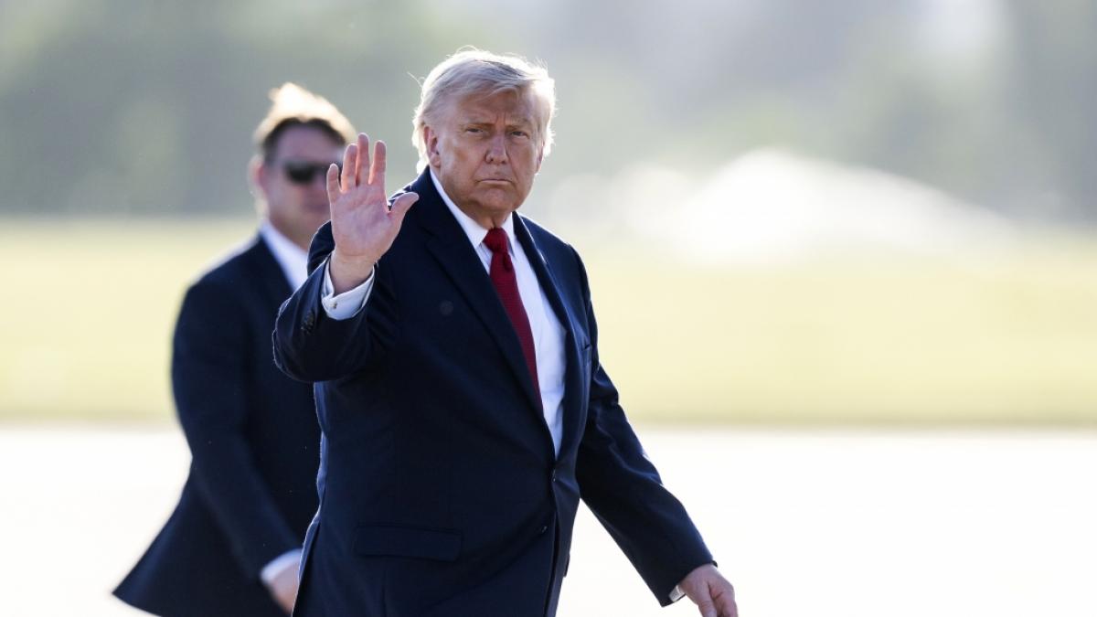 Donald Trump irritiert mit einer vulg&auml;ren &Auml;u&szlig;erung. (Foto)