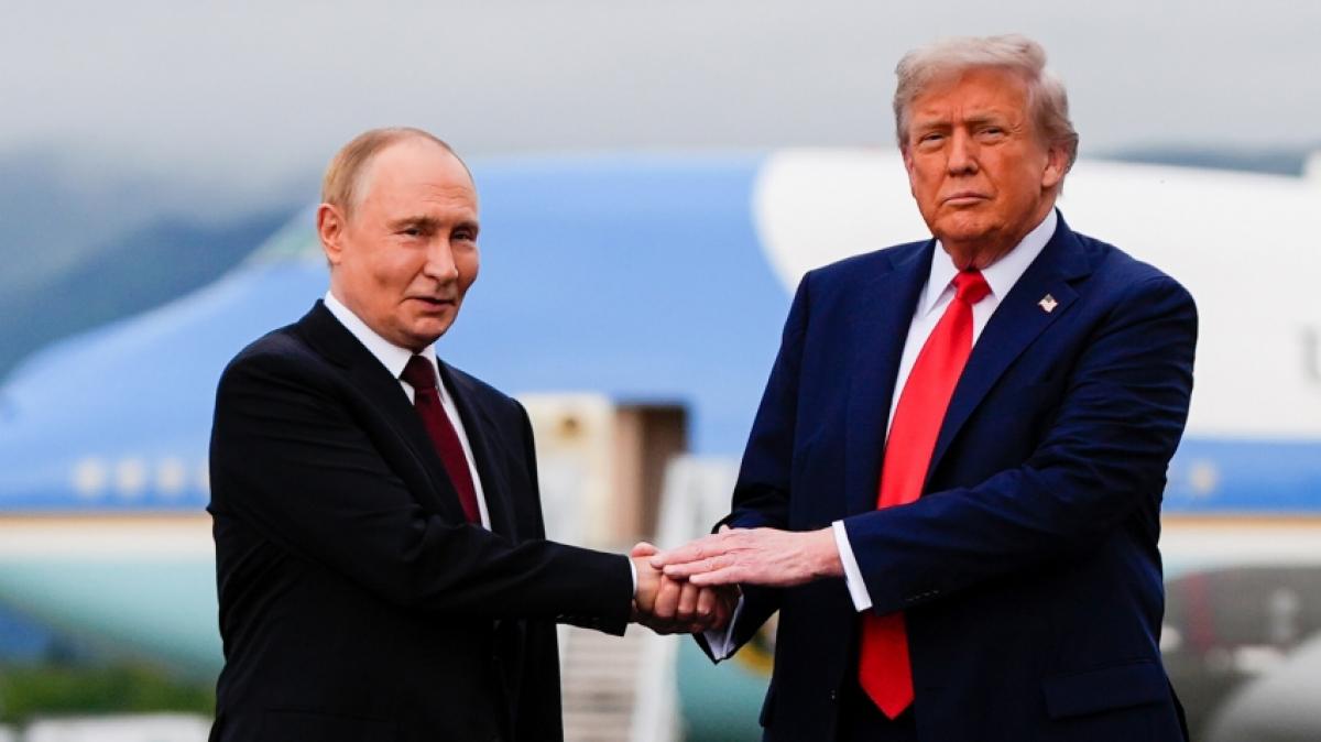 Donald Trumps Ukraine-Plan k&ouml;nnte Wladimir Putin in die Karten spielen. (Foto)