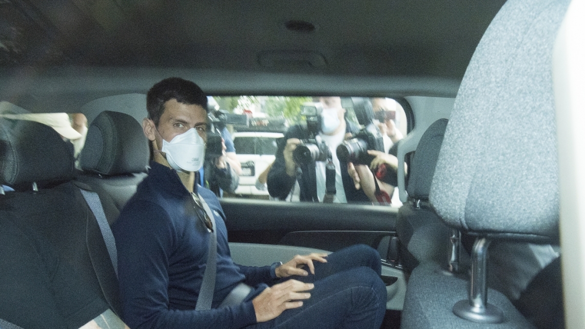 Novak Djokovic hat Australien noch am Sonntag verlassen. (Foto)