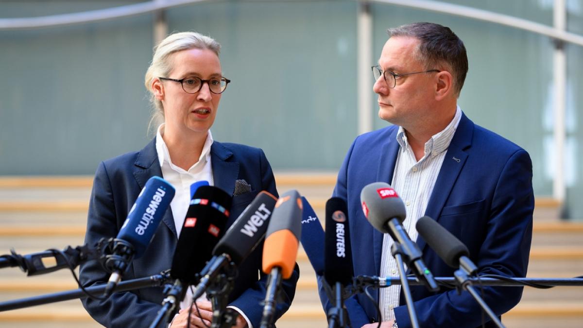 Ende Juni 2024 will die AfD ihren Bundesparteitag in Essen durchf&uuml;hren. Doch die Gro&szlig;veranstaltung steht auf der Kippe. (Foto)