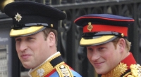 Prinz William von Großbritannien und sein Bruder Harry