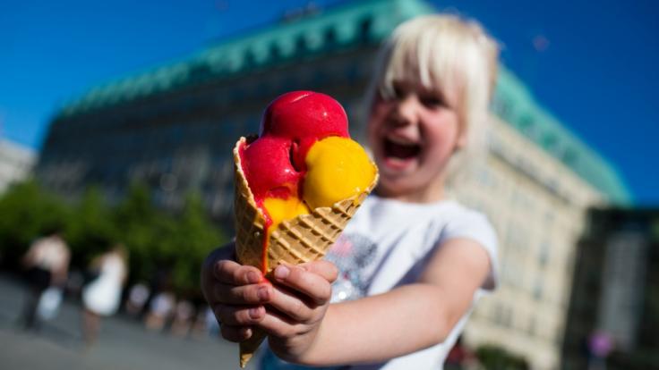 Ein lecker Eis wurde einer kleinen Engländerin zum Verhängnis. (Symbolfoto)