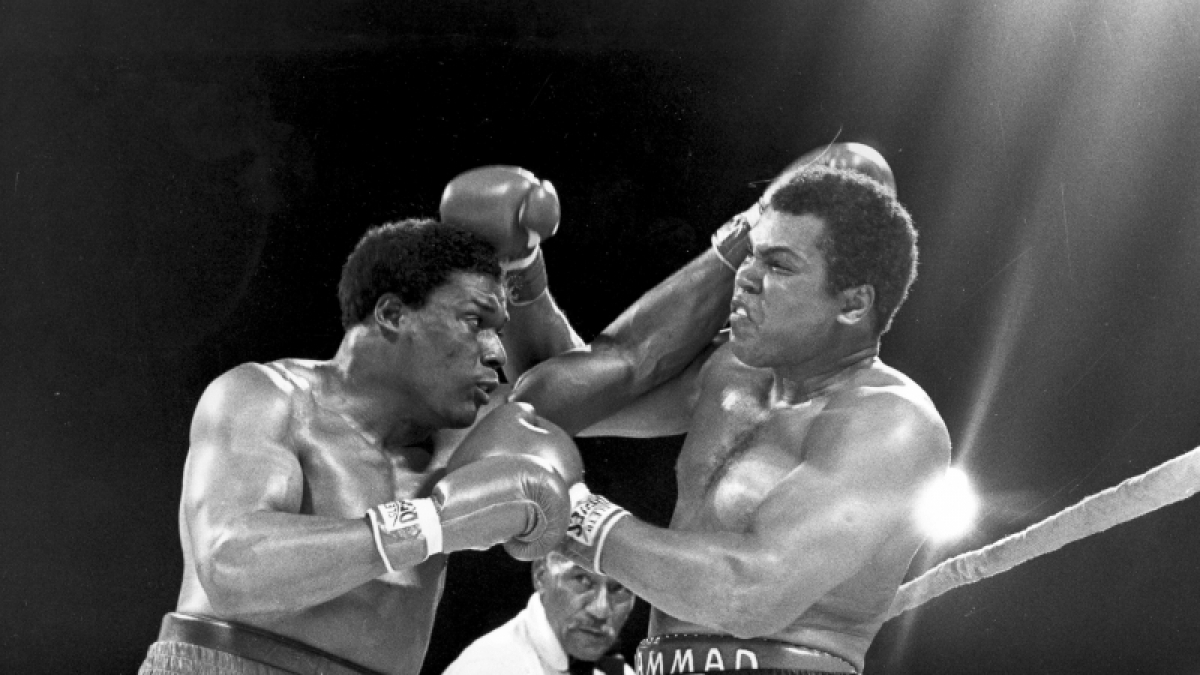 Aus dem Drama wurde das Trauma von Bahama: Trevor Berbick (links) gegen Muhammad Ali. (Foto)