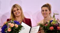 Corinna Schumacher mit ihrer Tochter Gina Maria.