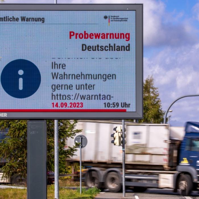 Wann und wo ertönt heute der Probealarm?