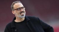 Stuttgarts Trainer Pellegrino Matarazzo vor dem Spiel VfB Stuttgart - VfL Wolfsburg im Stadion.