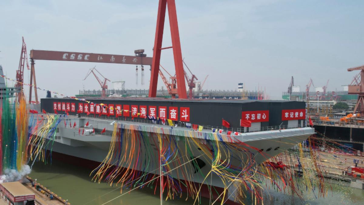 China hat seinen neuen Flugzeugtr&auml;ger in Betrieb. (Foto)