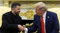 Selenskyj rührte Trump mit einem symbolischen Geschenk: einem Golfschläger.