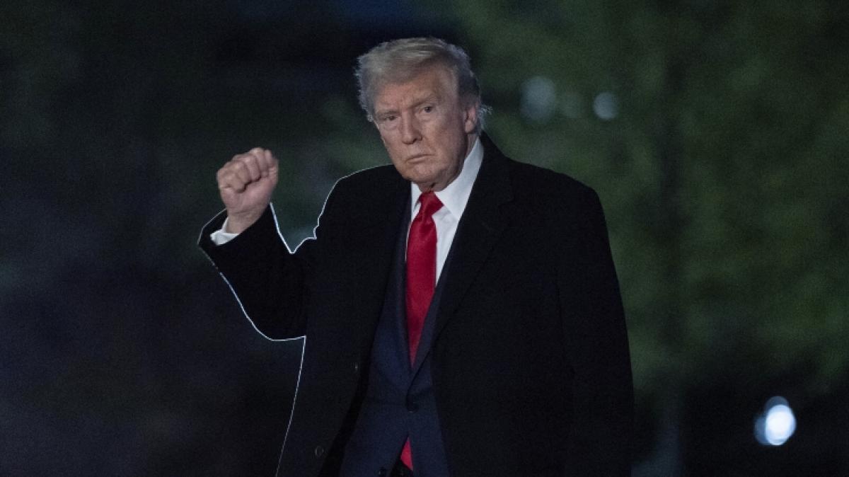 Donald Trump sch&auml;umt wieder einmal vor Wut. (Foto)