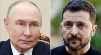 In einem Offenen Brief wendet sich der ukrainische Präsident Wolodymyr Selenskyj (r.) an Kremlchef Wladimir Putin (l.).