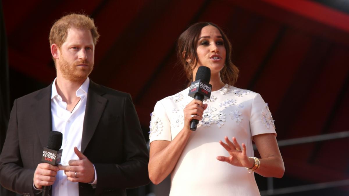 Meghan Markle und Prinz Harry lie&szlig;en sich f&uuml;r eine Netflix-Dokuserie zu Hause filmen. (Foto)