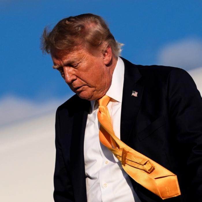 US-Präsident entsetzt mit neuer Frisur - er kann den Spott nicht stoppen