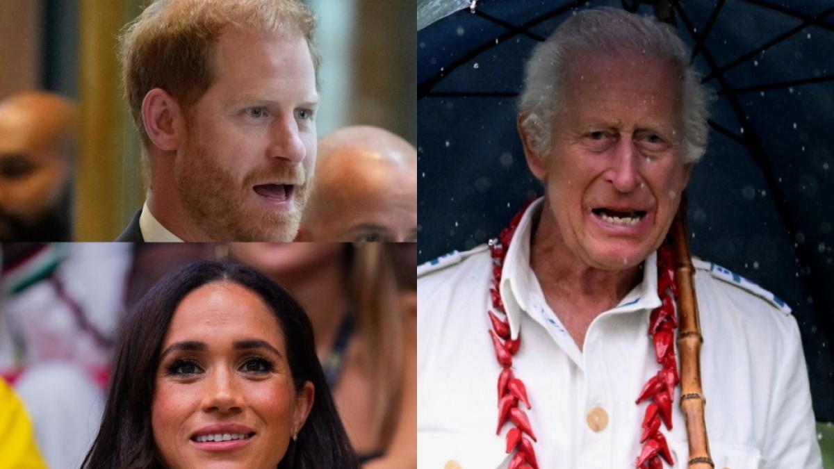F&uuml;r Prinz Harry, K&ouml;nig Charles III. und Meghan Markle hielten die Royals-News in dieser Woche eine Reihe von &Uuml;berraschungen bereit. (Foto)