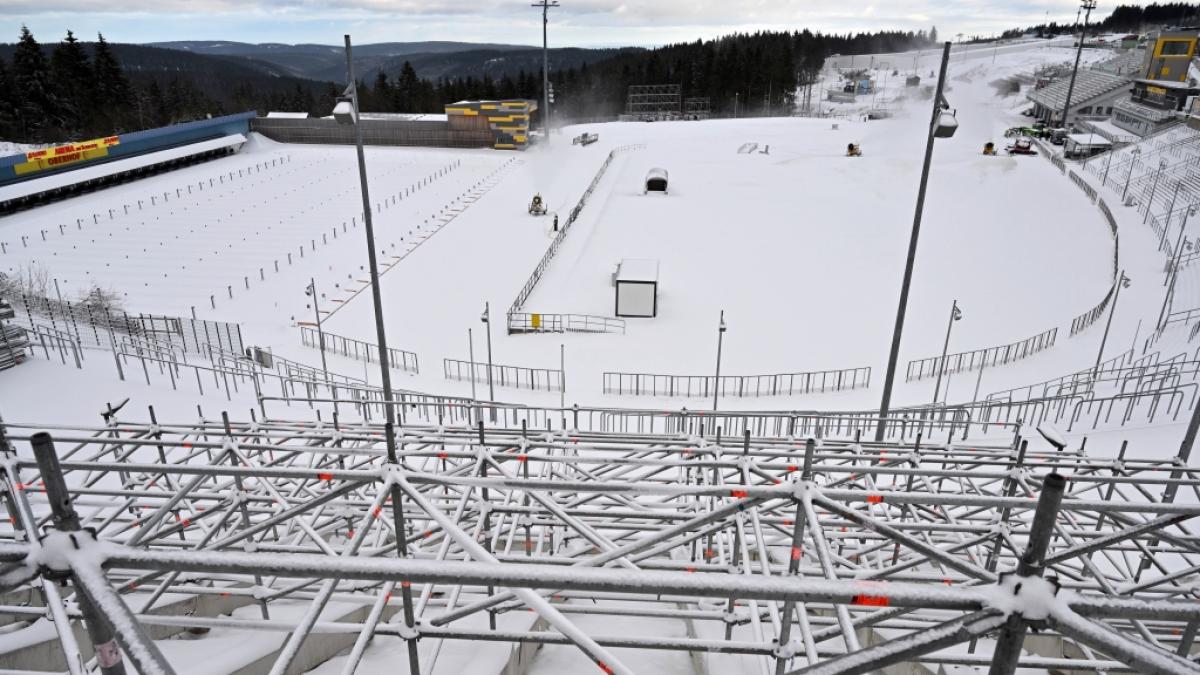 In der Oberhofer LOTTO Th&uuml;ringen Arena werden bei der Biathlon-WM 2023 Zuschauer aus aller Welt erwartet. Doch auch von zu Hause aus lassen sich die Wettk&auml;mpfe verfolgen. (Foto)