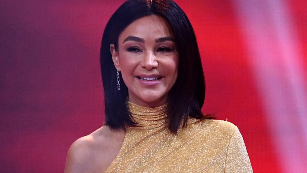 Verona Pooth verf&uuml;hrt in Dessous. (Foto)