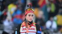 Vanessa Voigt wurde beim Massenstart der Frauen in Antholz Vierte.