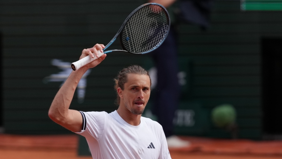 Alexander Zverev steht im Viertelfinale der French Open. (Foto)