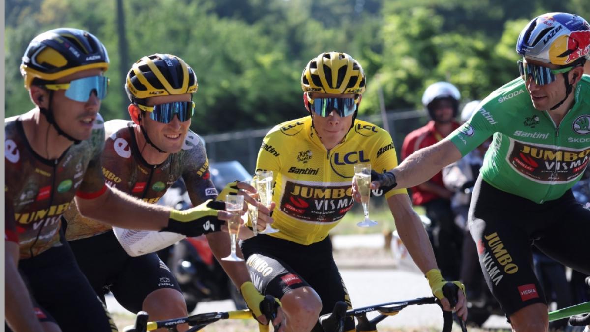 Jonas Vingegaard gewinnt die 109. Tour de France. (Foto)